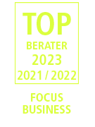 FOCUS Business – Top Berater 2021, 2022, 2023
